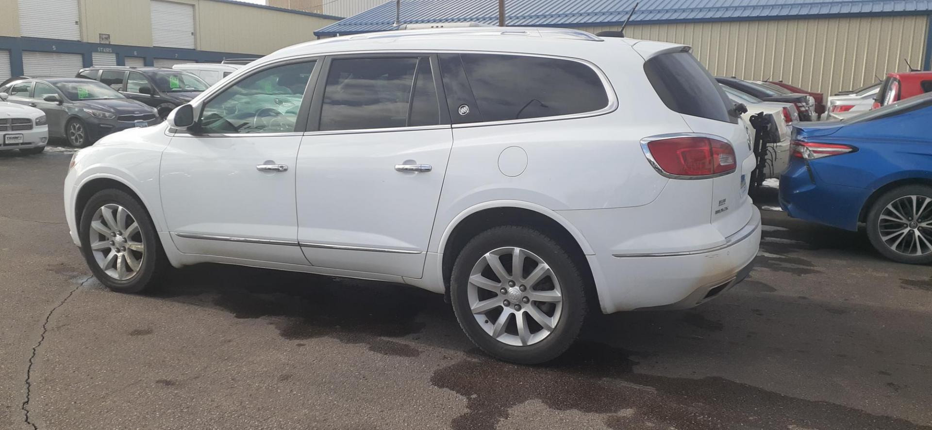 2017 Buick Enclave Premium AWD (5GAKVCKD5HJ) with an 3.6L V6 DOHC 24V engine, 6A transmission, located at 2015 Cambell Street, Rapid City, SD, 57701, (605) 342-8326, 44.066433, -103.191772 - Photo#1