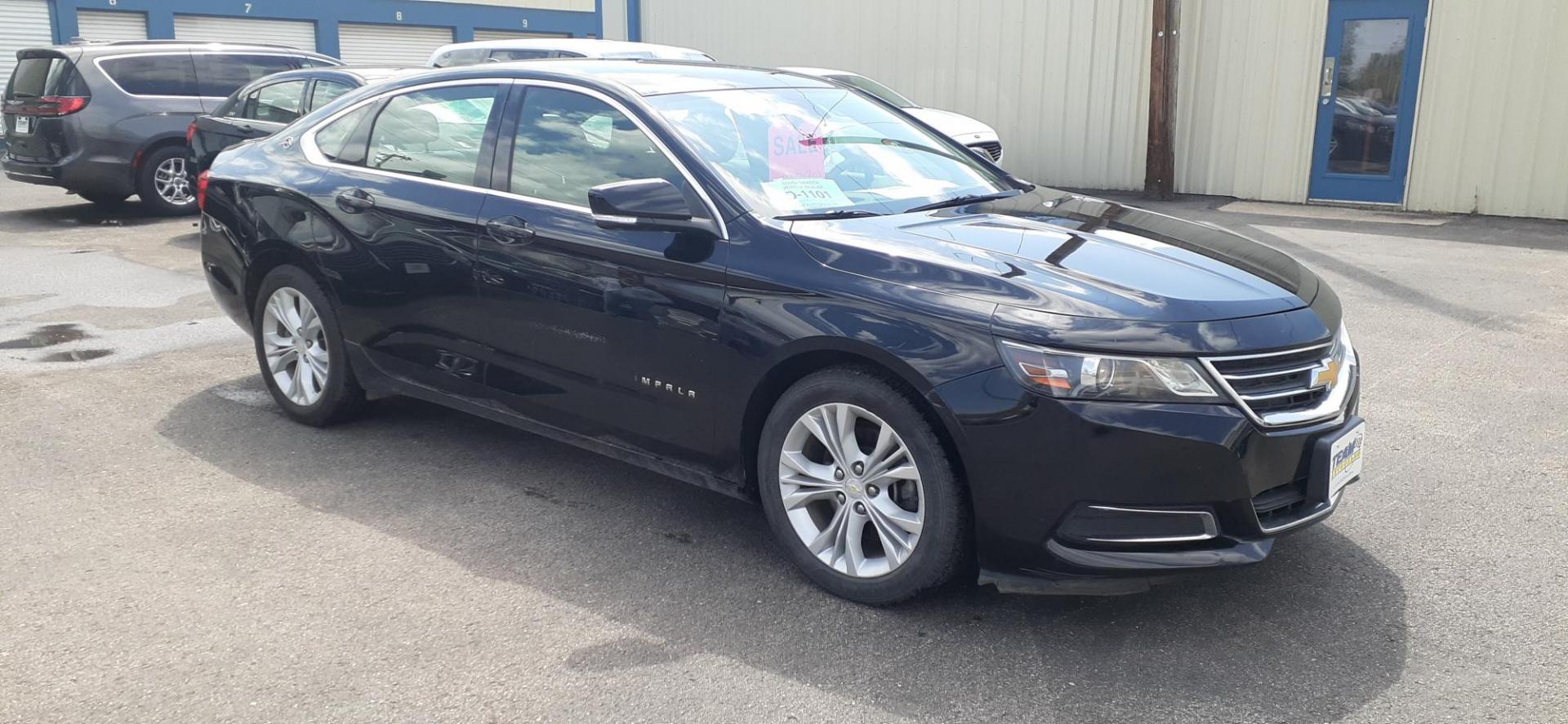 2014 Chevrolet Impala 1LT (2G1115SLXE9) with an 2.5L L4 DOHC 16V engine, 6-Speed Automatic transmission, located at 2015 Cambell Street, Rapid City, SD, 57701, (605) 342-8326, 44.066433, -103.191772 - CARFAX AVAILABLE - Photo#9