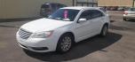 2012 Chrysler 200 LX (1C3CCBAB0CN) with an 2.4L L4 DOHC 16V engine, 6-Speed Automatic transmission, located at 2015 Cambell Street, Rapid City, SD, 57701, (605) 342-8326, 44.066433, -103.191772 - CARFAX AVAILABLE - Photo#4