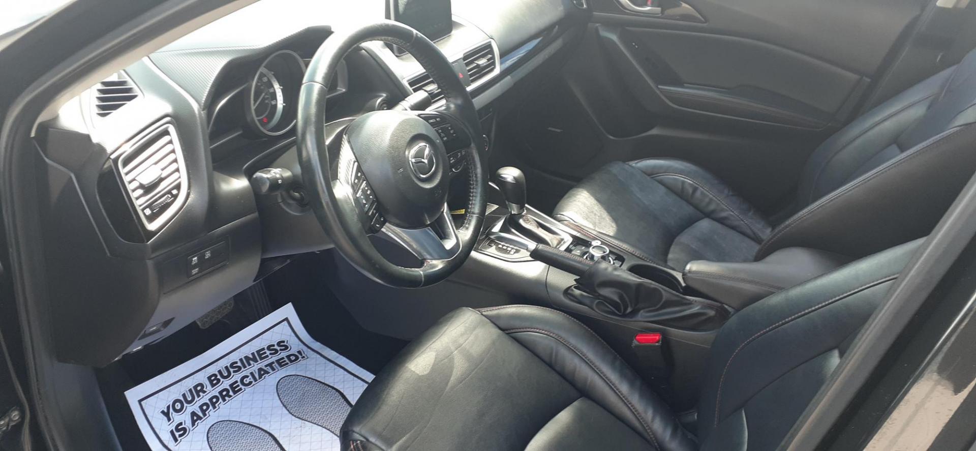 2014 Mazda MAZDA3 i Grand Touring AT 4-Door (3MZBM1W70EM) with an 2.0L L4 DOHC 16V engine, 6A transmission, located at 2015 Cambell Street, Rapid City, SD, 57701, (605) 342-8326, 44.066433, -103.191772 - CARFAX AVAILABLE - Photo#4