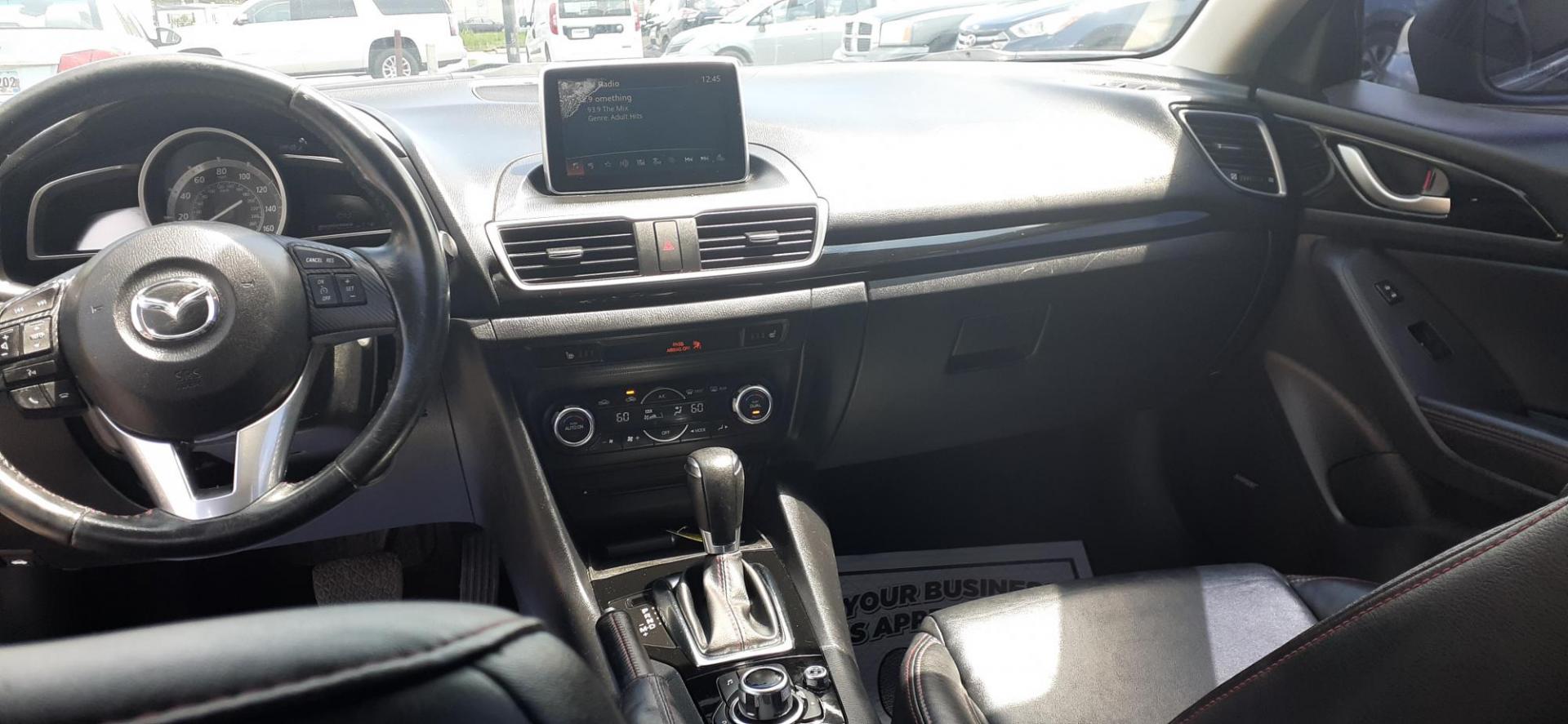 2014 Mazda MAZDA3 i Grand Touring AT 4-Door (3MZBM1W70EM) with an 2.0L L4 DOHC 16V engine, 6A transmission, located at 2015 Cambell Street, Rapid City, SD, 57701, (605) 342-8326, 44.066433, -103.191772 - CARFAX AVAILABLE - Photo#7