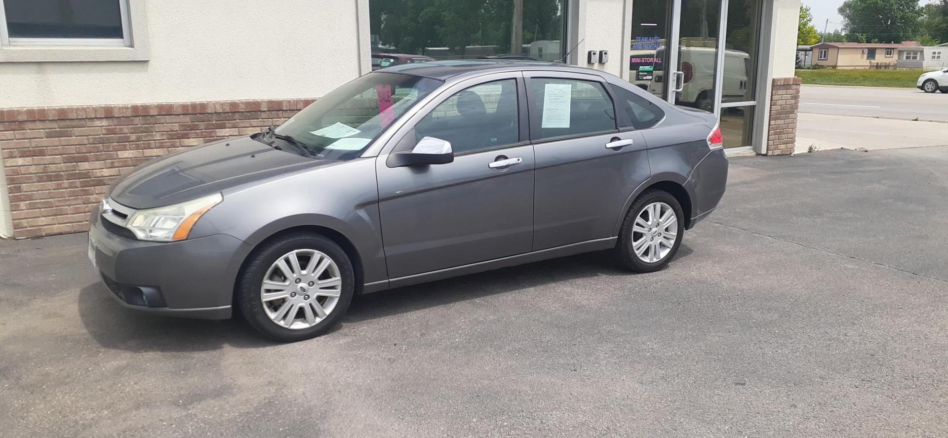 2011 Ford Focus SEL Sedan (1FAHP3HN2BW) with an 2.0L L4 DOHC 16V engine, located at 2015 Cambell Street, Rapid City, SD, 57701, (605) 342-8326, 44.066433, -103.191772 - CARFAX AVAILABLE - Photo#1
