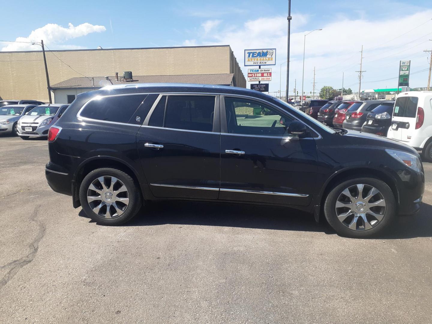 2017 Buick Enclave Premium AWD (5GAKVCKD5HJ) with an 3.6L V6 DOHC 24V engine, 6A transmission, located at 2015 Cambell Street, Rapid City, SD, 57701, (605) 342-8326, 44.066433, -103.191772 - CARFAX AVAILABLE - Photo#4