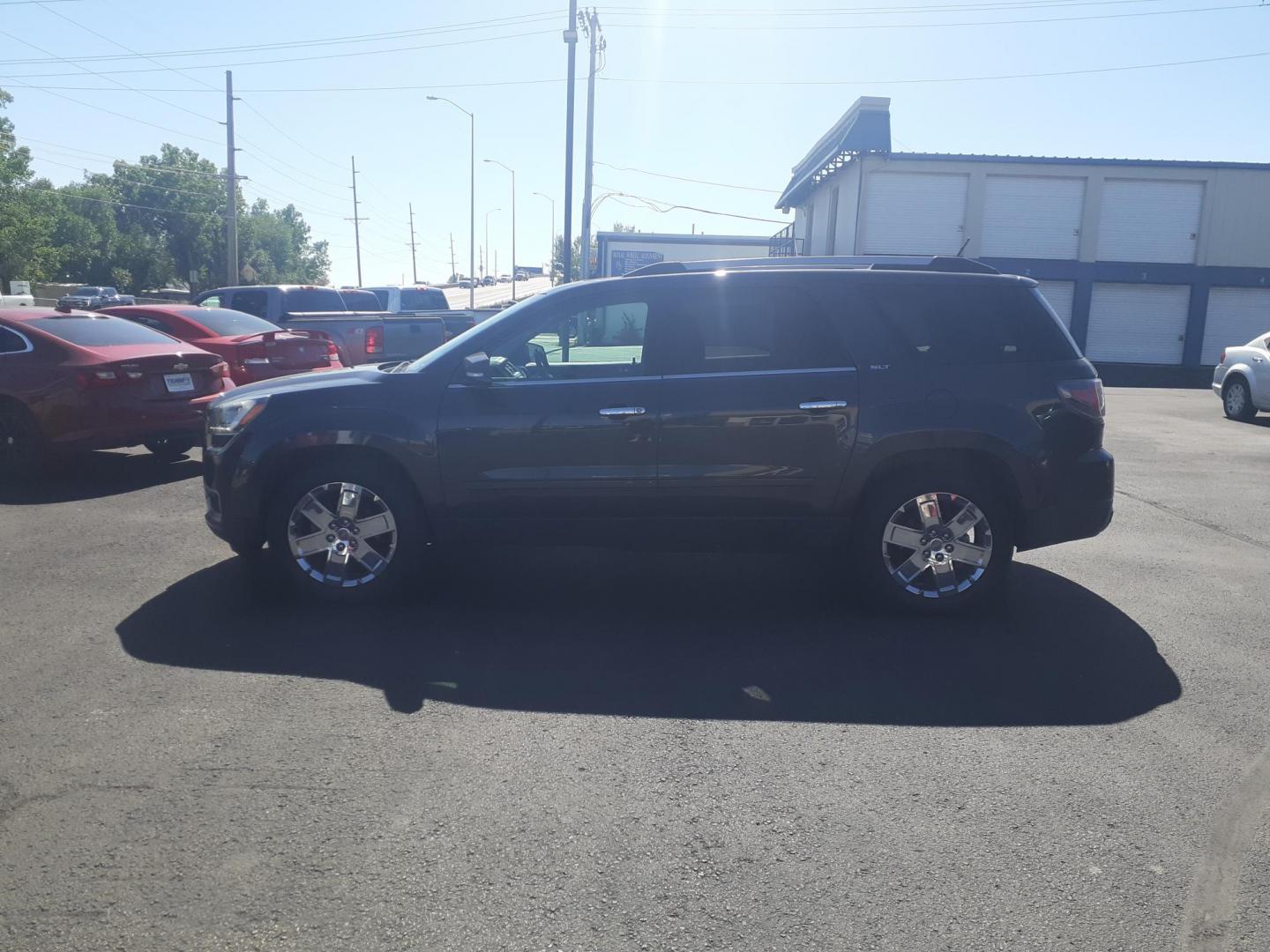 2017 GMC Acadia SLT-2 AWD (1GKKVSKD4HJ) with an 3.6L V6 DOHC 24V engine, 6A transmission, located at 2015 Cambell Street, Rapid City, SD, 57701, (605) 342-8326, 44.066433, -103.191772 - CARFAX AVAILABLE - Photo#0