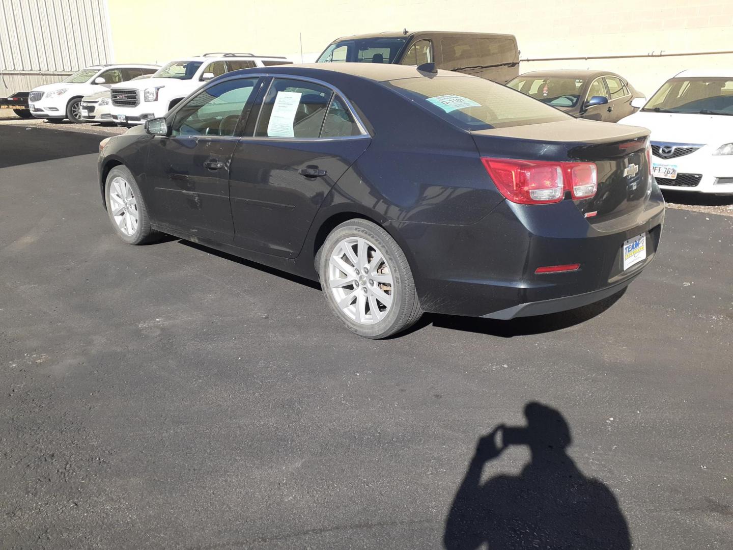 2014 Chevrolet Malibu 2LT (1G11G5SX3EF) with an 2.0L L4 DOHC 16V engine, 6-Speed Automatic transmission, located at 2015 Cambell Street, Rapid City, SD, 57701, (605) 342-8326, 44.066433, -103.191772 - CARFAX AVAILABLE - Photo#2