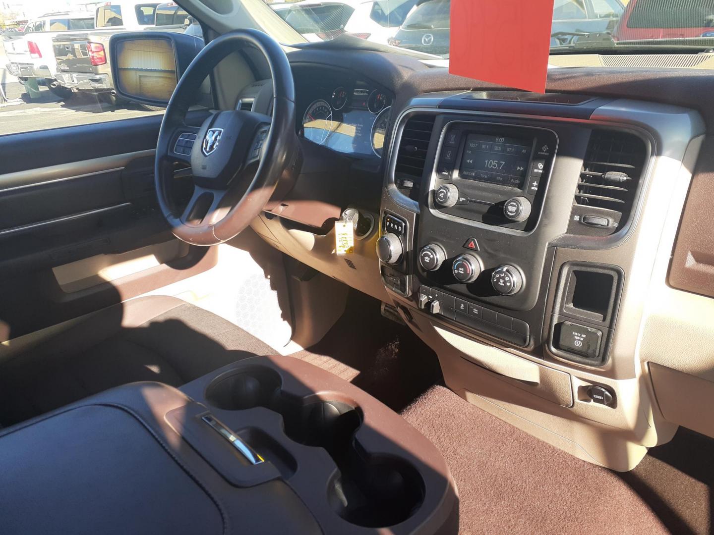 2013 RAM 1500 SLT Quad Cab 4WD (1C6RR7GG9DS) with an 3.6L V6 DOHC 24V FFV engine, 6-Speed Automatic transmission, located at 2015 Cambell Street, Rapid City, SD, 57701, (605) 342-8326, 44.066433, -103.191772 - CARFAX AVAILABLE - Photo#7