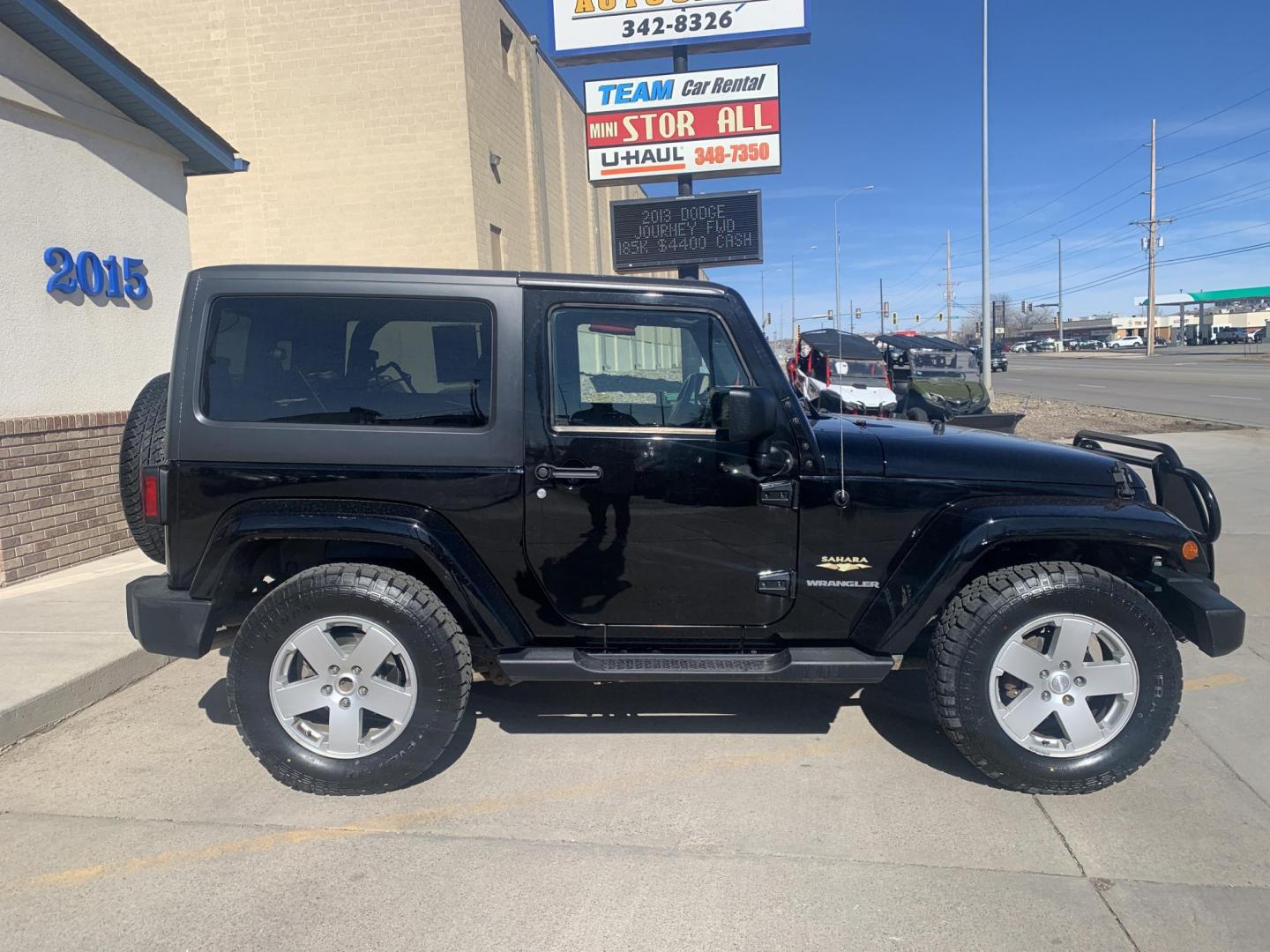 2012 Jeep Wrangler Sahara 4WD (1C4GJWBG9CL) with an 3.6L V6 DOHC 24V FFV engine, located at 2015 Cambell Street, Rapid City, SD, 57701, (605) 342-8326, 44.066433, -103.191772 - JUST ARRIVED CAR FAX AVAILABLE - Photo#0