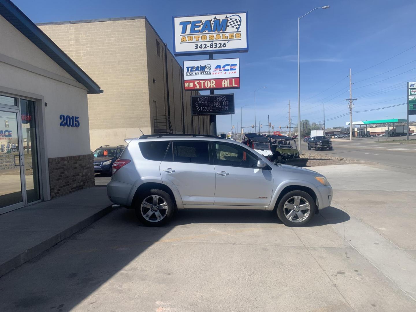 2010 Toyota RAV4 Sport V6 4WD (JTMRK4DV8A5) with an 3.5L V6 DOHC 24V engine, 5-Speed Automatic transmission, located at 2015 Cambell Street, Rapid City, SD, 57701, (605) 342-8326, 44.066433, -103.191772 - Photo#0