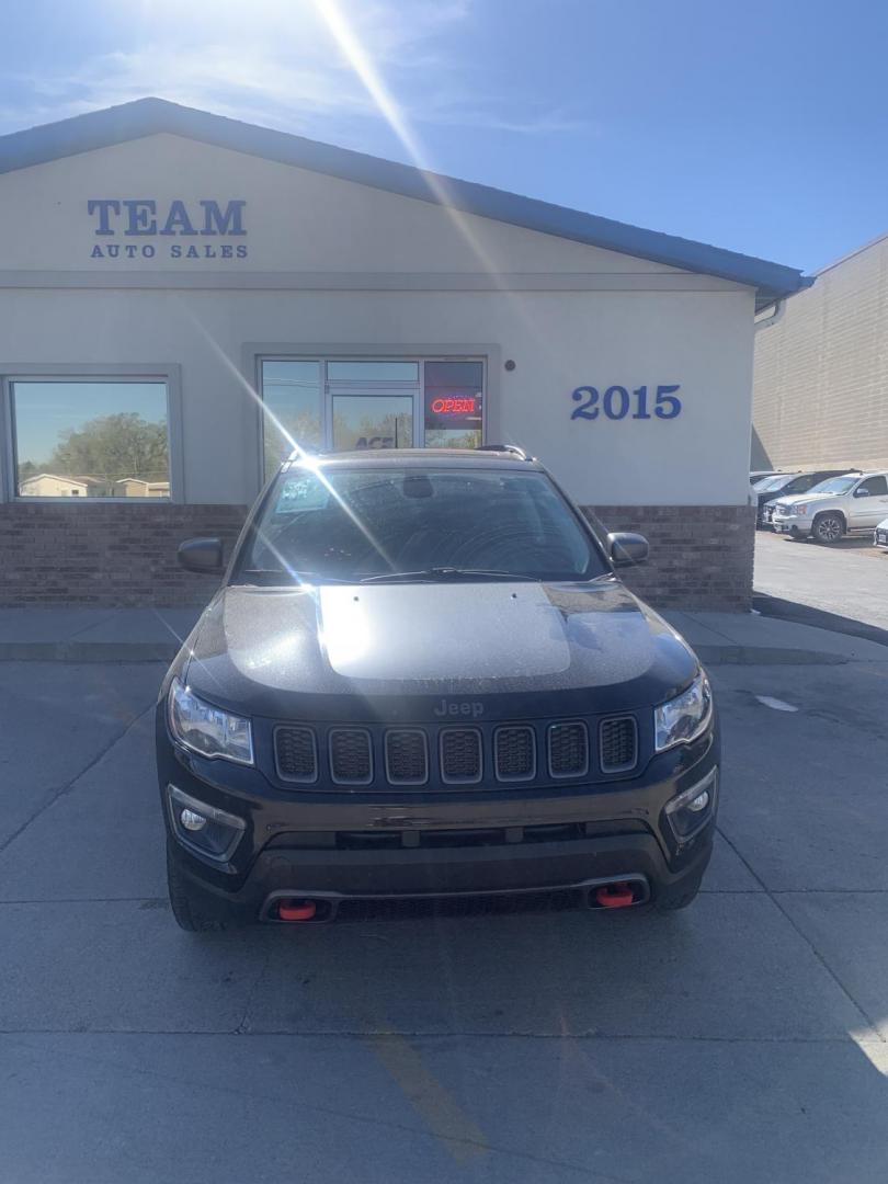 2018 Jeep Compass Limited 4WD (3C4NJDDB8JT) with an 2.4L L4 DOHC 16V engine, CVT transmission, located at 2015 Cambell Street, Rapid City, SD, 57701, (605) 342-8326, 44.066433, -103.191772 - Windshield on order - Photo#1