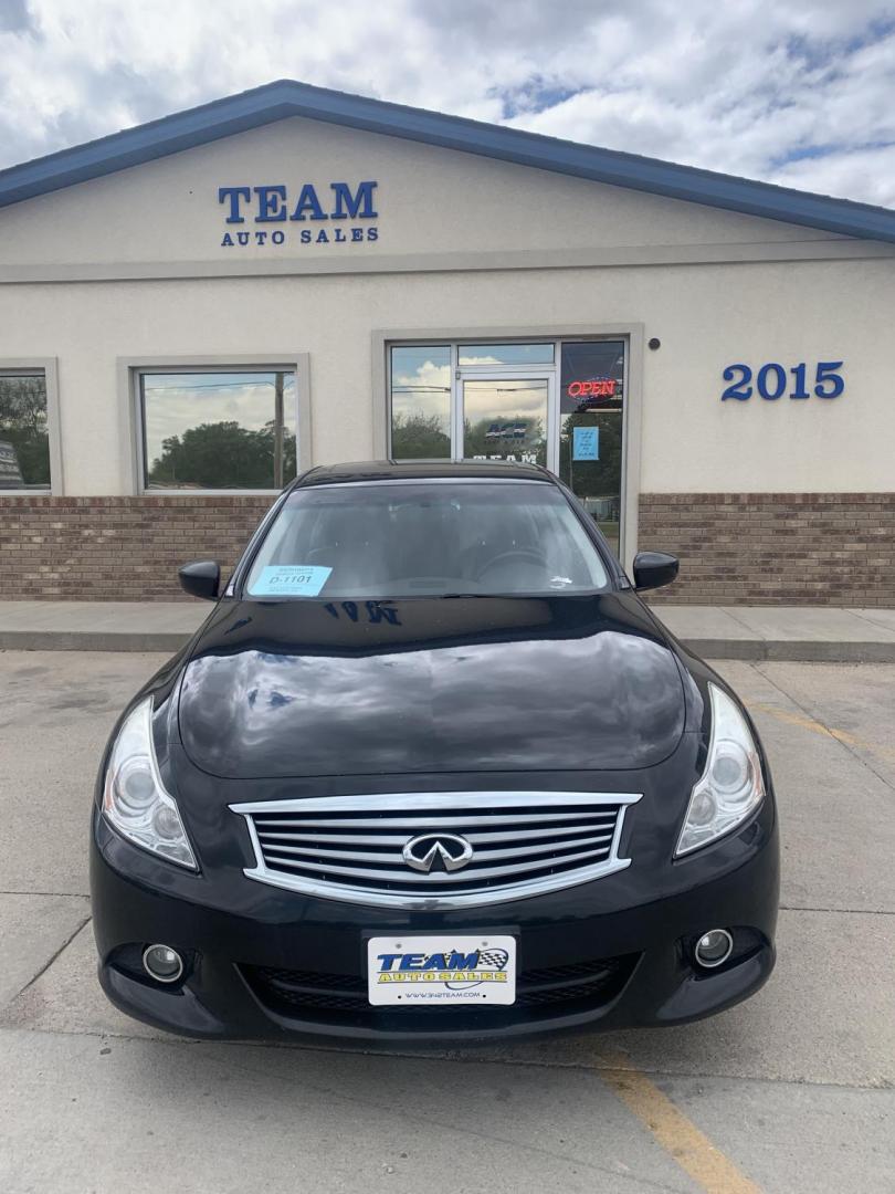 2012 Infiniti G Sedan 37x AWD (JN1CV6AR4CM) with an 3.7L V6 DOHC 24V engine, 5-Speed Automatic transmission, located at 2015 Cambell Street, Rapid City, SD, 57701, (605) 342-8326, 44.066433, -103.191772 - Luxury with AWD - Photo#1