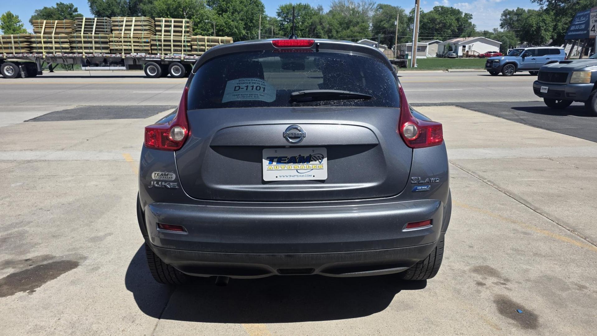 2013 Nissan Juke S AWD (JN8AF5MV1DT) with an 1.6L L4 DOHC 16V engine, Continuously Variable Transmission transmission, located at 2015 Cambell Street, Rapid City, SD, 57701, (605) 342-8326, 44.066433, -103.191772 - NEW ARRIVAL CAR FAX AVAILABLE - Photo#3