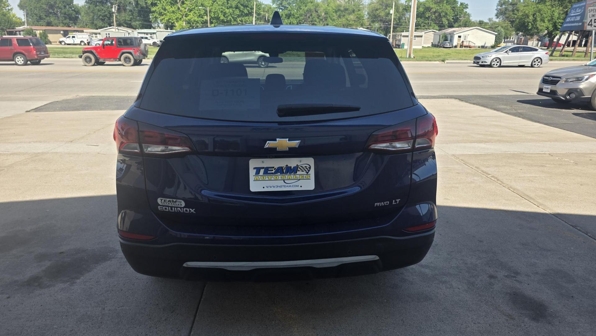 2023 Chevrolet Equinox LT AWD (3GNAXUEG9PL) with an 1.5L L4 DOHC 16V TURBO engine, 6A transmission, located at 2015 Cambell Street, Rapid City, SD, 57701, (605) 342-8326, 44.066433, -103.191772- Photo#2