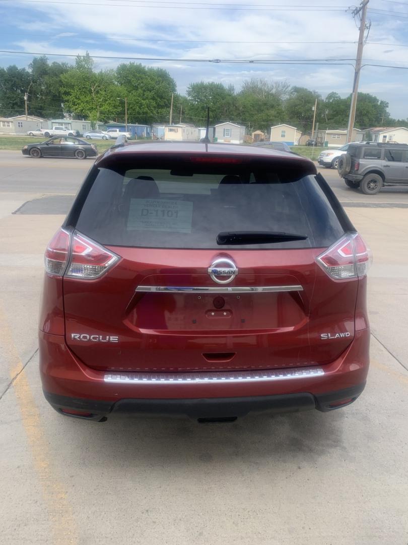 2016 Nissan Rogue S AWD (5N1AT2MV9GC) with an 2.5L L4 DOHC 16V engine, CVT transmission, located at 2015 Cambell Street, Rapid City, SD, 57701, (605) 342-8326, 44.066433, -103.191772 - JUST ARRIVED- Photo#3