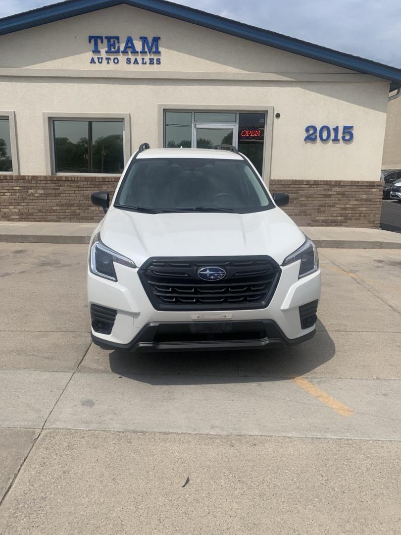 2023 Subaru Forester Base (JF2SKACC9PH) with an 2.5L H4 SOHC 16V engine, CVT transmission, located at 2015 Cambell Street, Rapid City, SD, 57701, (605) 342-8326, 44.066433, -103.191772 - JUST ARRIVED- Photo#1