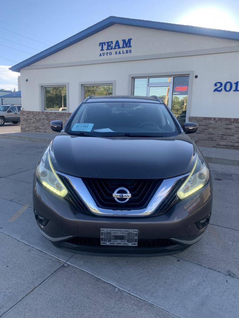 2015 Nissan Murano Platinum FWD (5N1AZ2MG7FN) with an 3.5L V6 DOHC 24V engine, CVT transmission, located at 2015 Cambell Street, Rapid City, SD, 57701, (605) 342-8326, 44.066433, -103.191772 - Car Fax Available- Photo#1